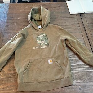 Carhartt Khaki Pullover with Camo Detail